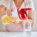 upperware çok amaçlı sürahi 2 litre kırmızı kapak sızdırmaz içecek ve bakliyat kabıdonec