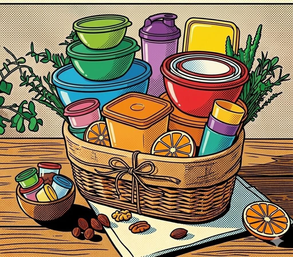 orijinal tupperware nadir ve eski seri depo ürünleri koleksiyonu