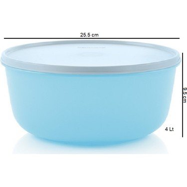 Tupperware Mucize Seker Buyuk Boy 4 Litre Hamur Mayalama ve Yoğurt Kabi